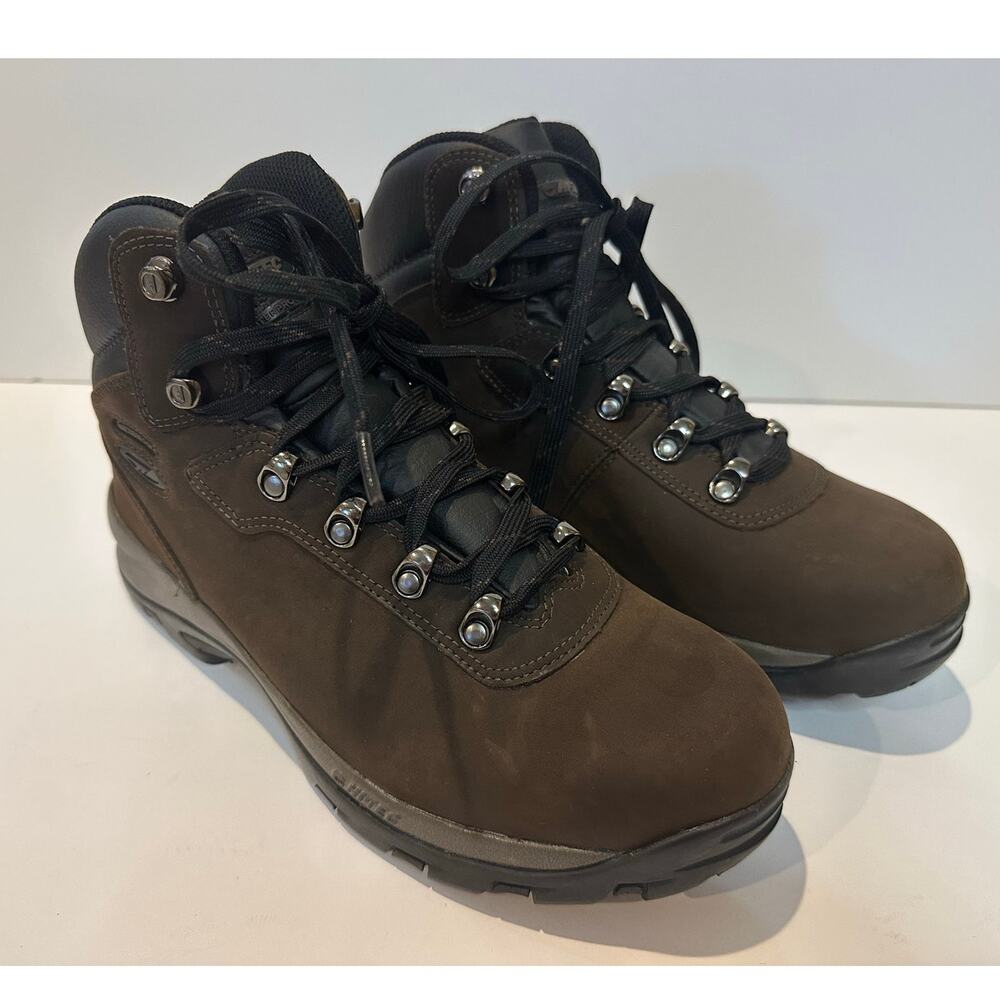 Hi-Tec Altitude IV Insulated Waterproof Hiking Boots Men’s 8.5 Brown Leather